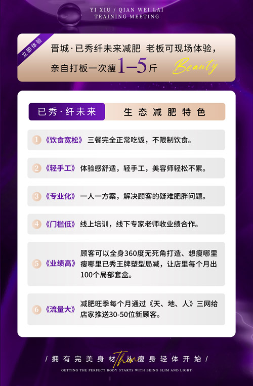 开一已秀减肥店